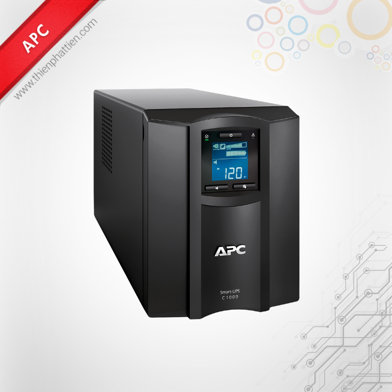 Bộ lưu điện UPS APC Smart SMC1000IC (1000VA/ 600W)
