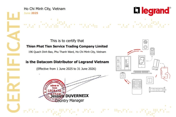 THIÊN PHÁT TIẾN – NHÀ PHÂN PHỐI CHÍNH THỨC UPS LEGRAND TẠI VIỆT NAM