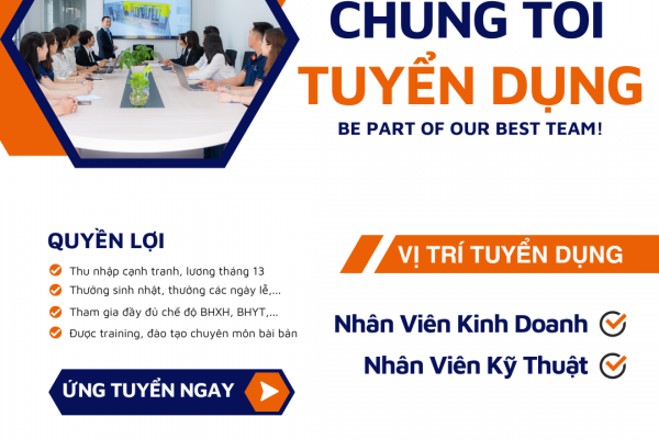 THIÊN PHÁT TIẾN TUYỂN DỤNG NHÂN VIÊN KINH DOANH - KỸ THUẬT