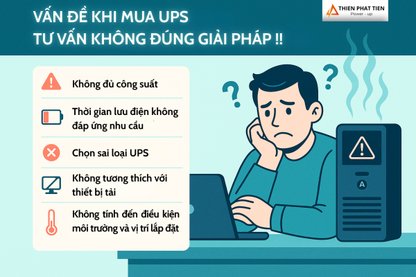 Hậu Quả Khi Mua UPS Sai Giải Pháp – Doanh Nghiệp Cần Cảnh Giác