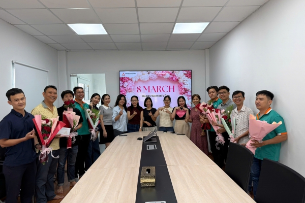 CUỘC THI CẮM HOA DÀNH CHO NHÂN VIÊN NAM – CHÀO MỪNG NGÀY 8/3